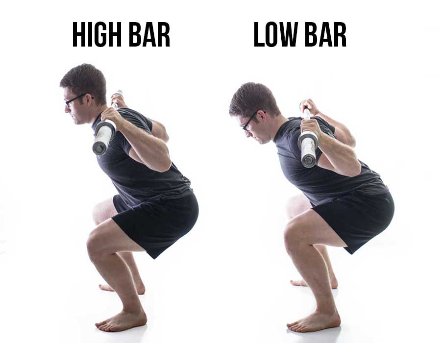 High Bar vs Low Bar Squat